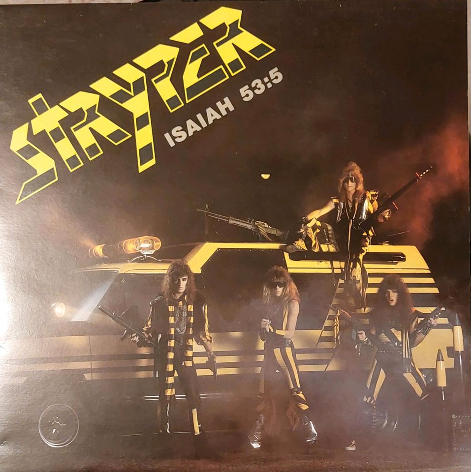 STRYPER 3× Heavy metal Hardrock Vinyl LP in Halstenbek