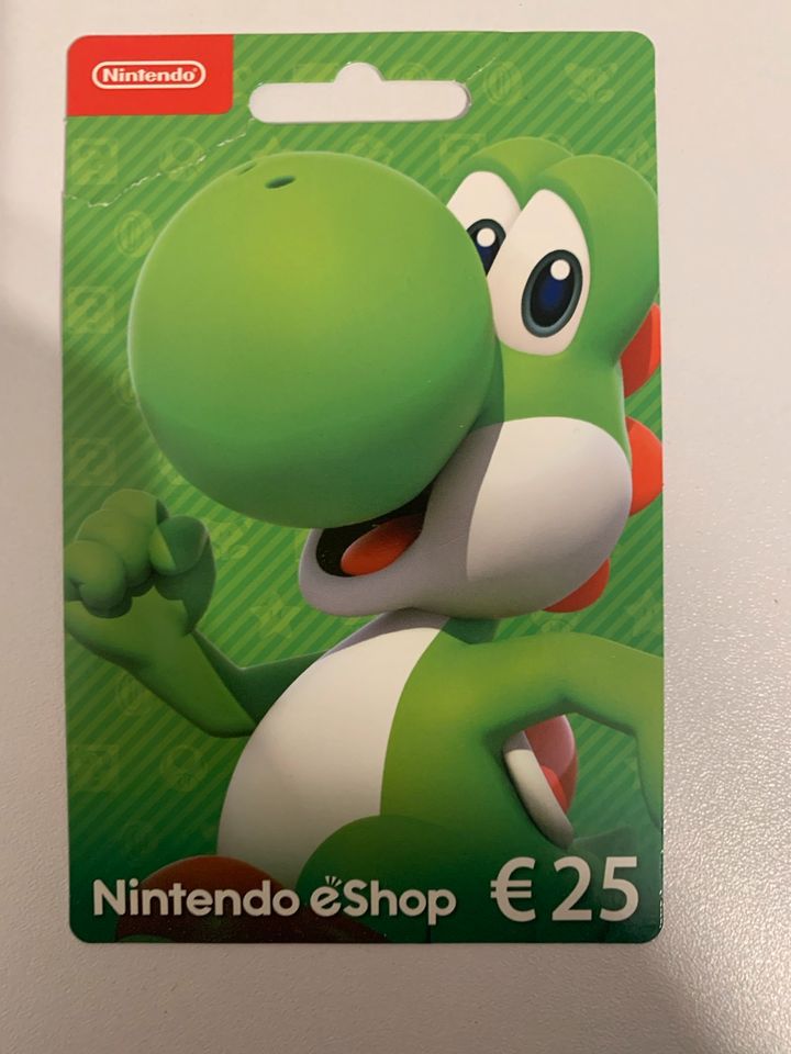 25€ Nintendo e-Shop Guthaben in Dußlingen