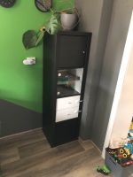 Ikea Kallax 4 Einsätze Vitrine, Schubladen, Schrank, Box Schwarz Rheinland-Pfalz - Wallersheim Vorschau