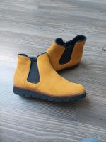 Walbusch  Stiefeletten  neu gr 39 Wildleder  Senffarbe Düsseldorf - Mörsenbroich Vorschau