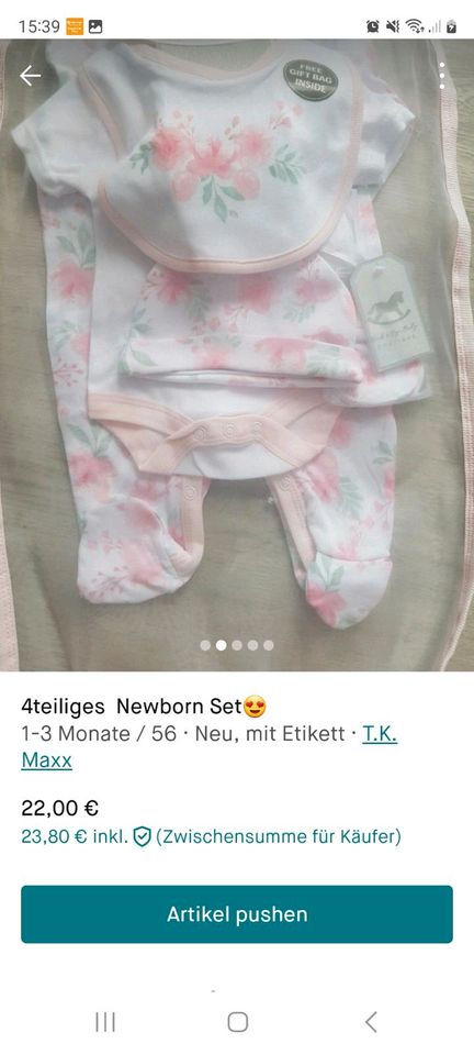 Neu Baby 4er Set T.K.Maxx in Neuwied