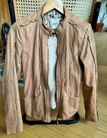 Lederjacke Oakwood beige creme Größe S (36) Dithmarschen - Brunsbuettel Vorschau