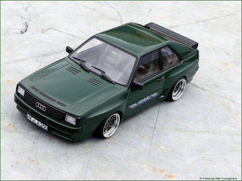 1:18 AUDI SPORT QUATTRO EDITION - Modell-Tuning-Umbau - in Weimar