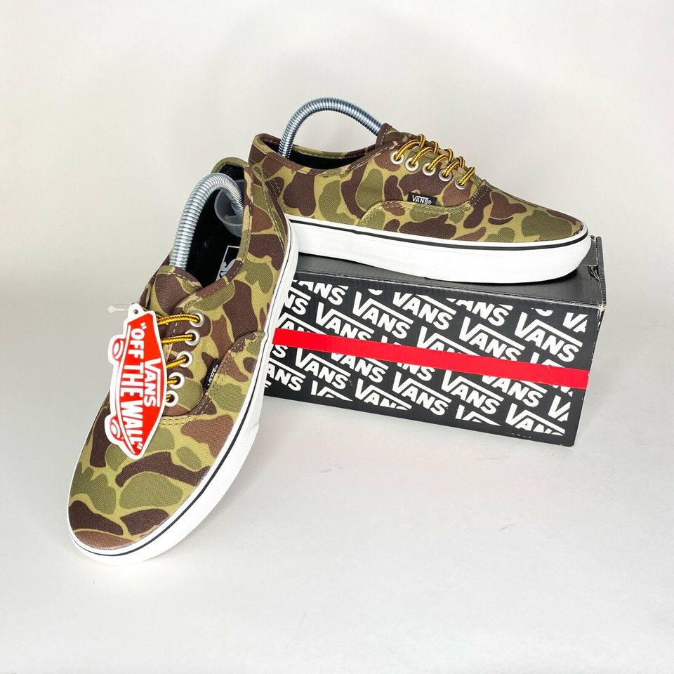 Vans Authentic Low Gr.39 Waxed Canvas Camouflage Skate in Gronau (Westfalen)