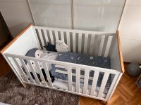 ⭐️ Babybett Kinderbett massiv weiß incl. Matratze u Bettset - TOP Baden-Württemberg - Rastatt Vorschau