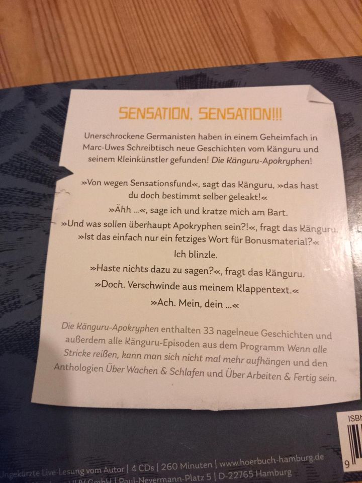 Lustige Hörbücher: Känguru, Kling, Hape Kerkeling in Erfde