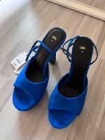 Blaue Plateau-Schuhe, Zara München - Schwabing-West Vorschau