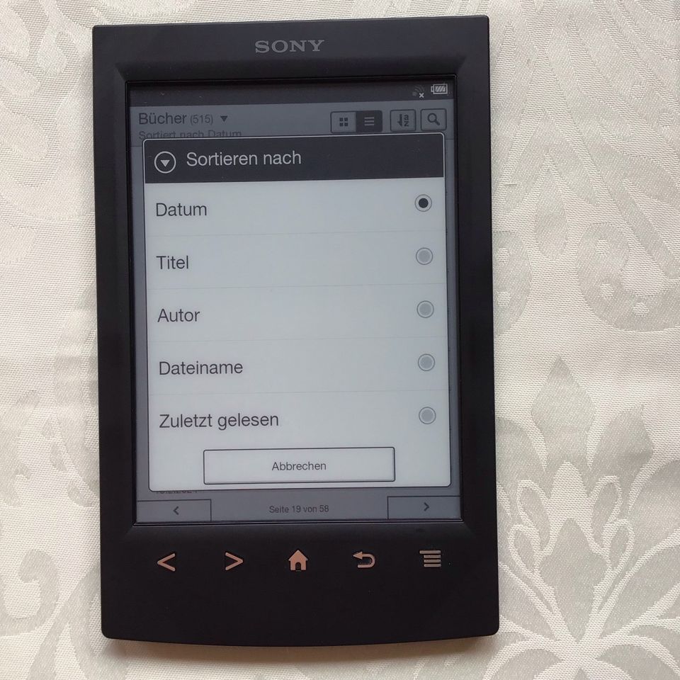 Sony eBook Reader PRS-T2 in Schwarz, viele eBooks, Super Zustand! in Kiel