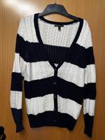 hübsche blau-beigefarbene gestreifte Strickjacke, Gr. M von Mango Bayern - Schwarzenbach a d Saale Vorschau