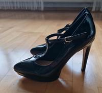 Schuhe schwarz High Heels Lack echtes Leder Größe 36 Buffalo Bayern - Ingolstadt Vorschau