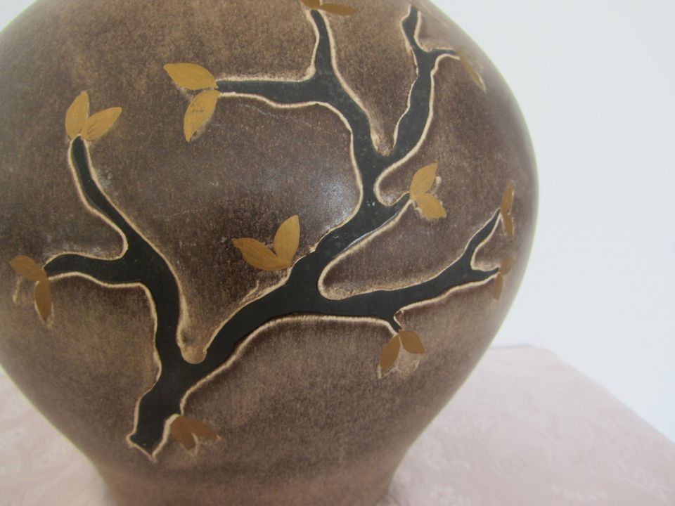 Boden-Vase Keramik Ceramano "Sylt", Hans Welling, Design Vintage in Lübeck