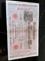 1000 Mark Reichsbanknote Baden-Württemberg - Schönaich Vorschau