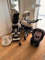 Emmaljunga Edge Duo Combi + Römer Baby-Safe mit Belted Base Niedersachsen - Worpswede Vorschau