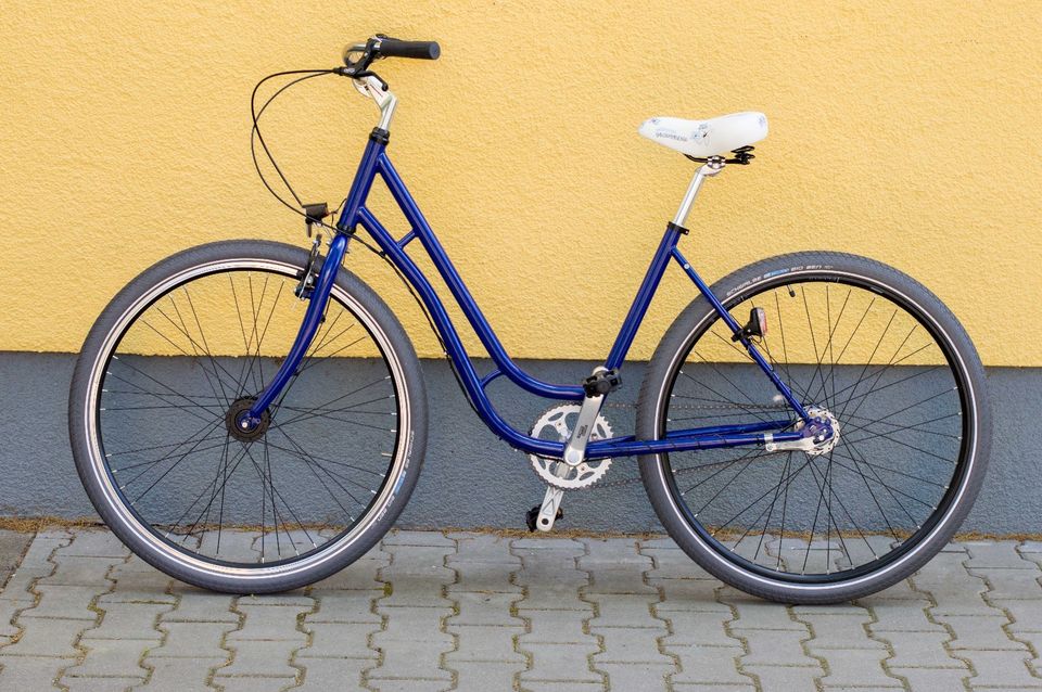 Damenrad Citybike Nabendynamo Nabenschaltung Shimano Nexus 7 blau in Berlin