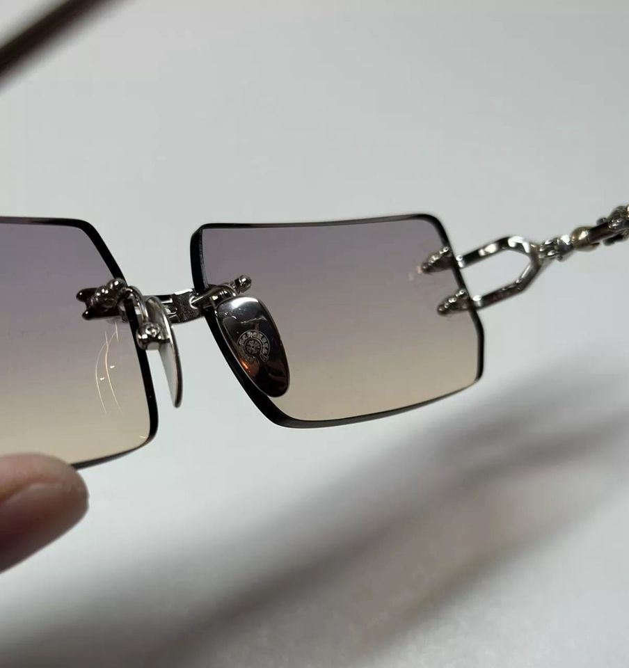 Chrome Hearts Lordie Sonnenbrille Silber / Sorbet Farbverlauf in Dreieich