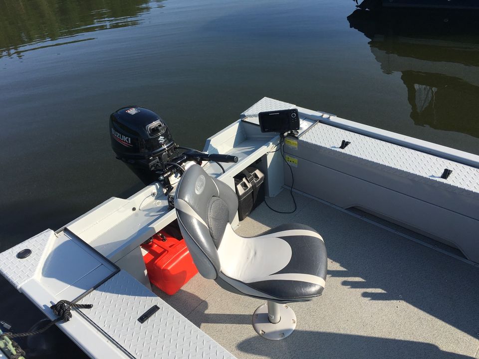 Vermiete Angelboot Smokercraft auf der Bleilochtalsperre in Bad Lobenstein