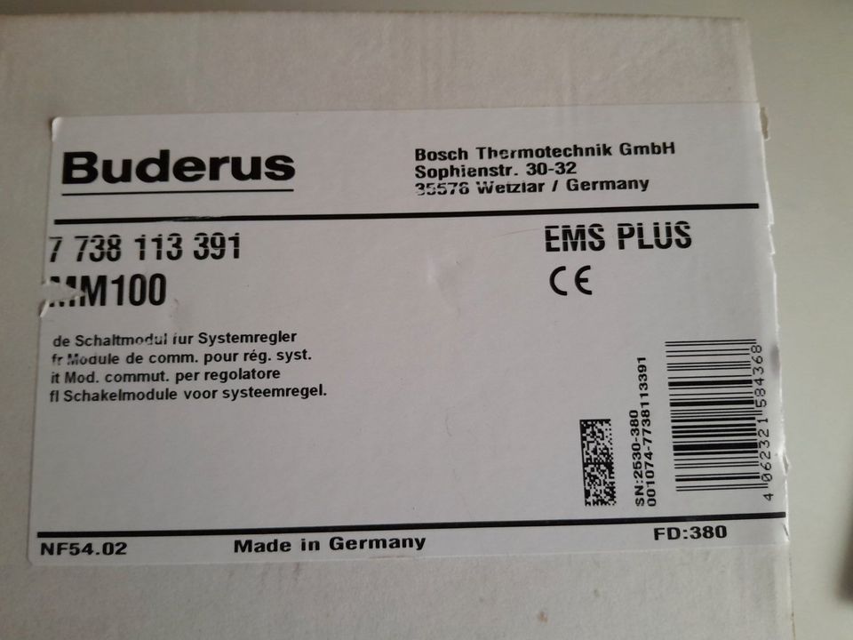 Buderus Heizkreismodul Logomatic MM 100 in Großeibstadt