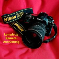 Nikon D200 Spiegelreflexkamera komplette Kamera-Ausrüstung Düsseldorf - Benrath Vorschau