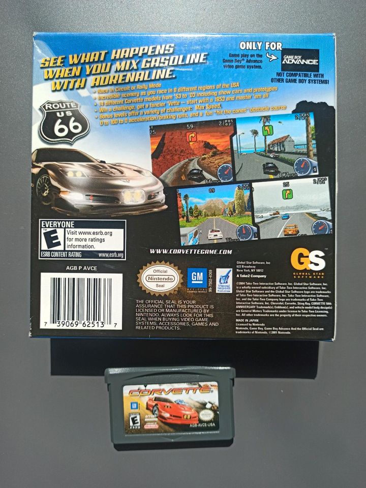 Corvette (US Version) | Gameboy Advance Spiel in Zellingen