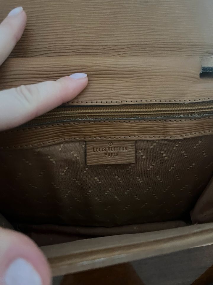 Louis Vuitton Paris Vintage Tasche braun Umhängetasche in Frankfurt am Main