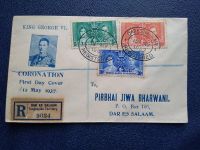 !! KENYA UGANDA  TANGANYIKA 12.Mai 1937 Ersttagsbrief FDC Berlin - Schöneberg Vorschau