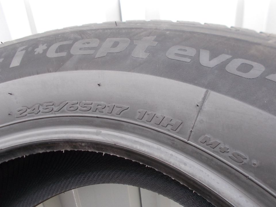 NEU 4x Winterreifen 245/65 R17 111H Hankook Winter I*CEPT Evo2 in Stöckse