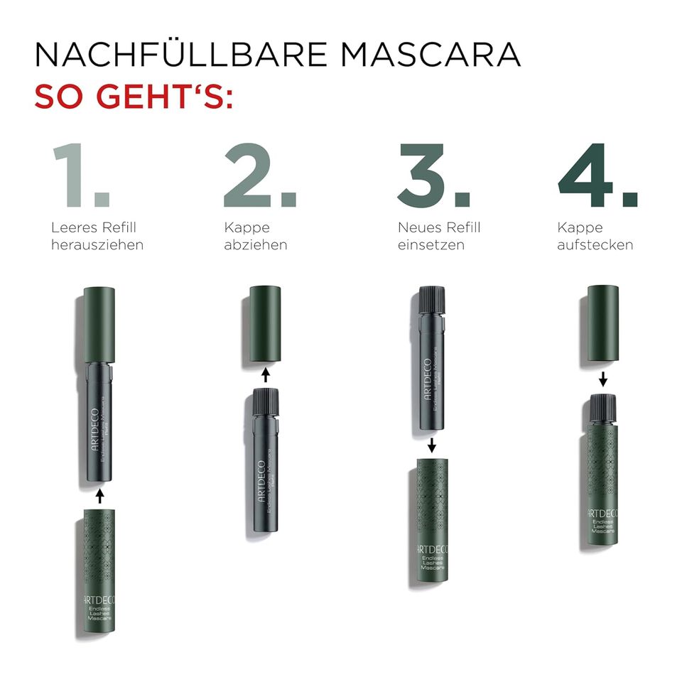 NEU ARTDECO Multi Lash Volume Mascara, Nachfüllbare Mascara in Wittlich