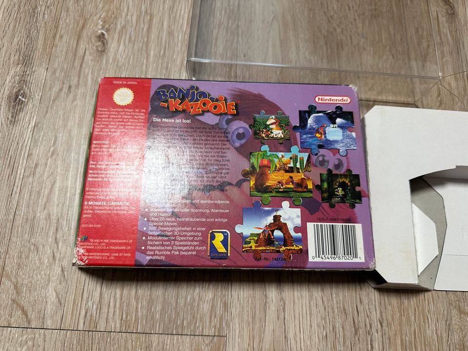 Nintendo 64 Banjo-Kazooie Originalverpackung ohne Spiel in Dortmund