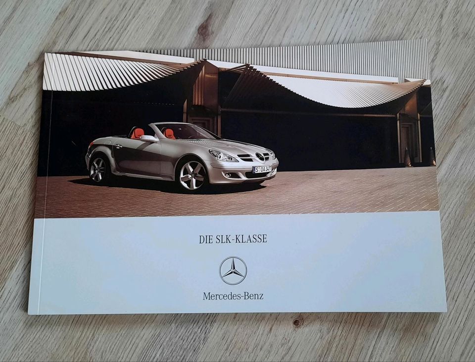 Mercedes Benz SLK - Klasse Prospekt in Großrinderfeld