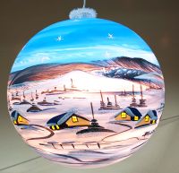 Weihnachts - Glaskugel Bayern - Deggendorf Vorschau