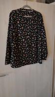 Bluse, NEU, 48, schwarz mit Blumen Nordrhein-Westfalen - Kleve Vorschau