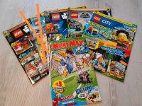 Lego Star Wars, City, Jurassic World und Micky Mouse Zeitschrifte Sachsen - Priestewitz Vorschau