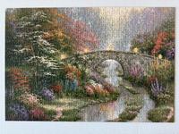 Schmidt Spiele - Puzzle Thomas Kinkade - Die romantische Brücke Bayern - Traunreut Vorschau