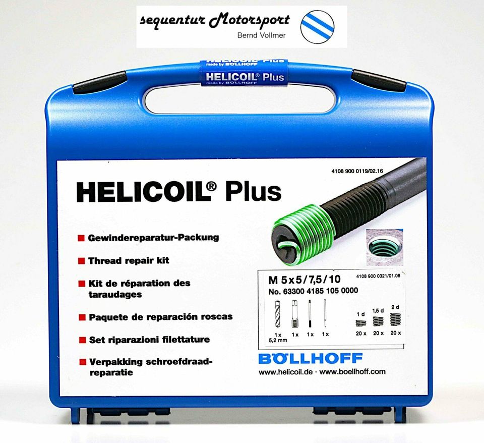 HELICOIL PLUS Gewindereparatur Packung M 5 (Regelgewinde) in Bayern -  Oberroth | Werkzeug Anzeigen | eBay Kleinanzeigen ist jetzt Kleinanzeigen