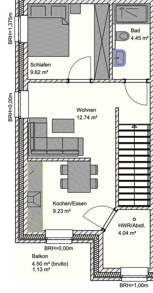 Neubauwohnung KfW40 Plus mit hochwertiger Ausstattung und Förderung (WE1) in Bad Zwischenahn