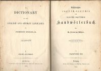 Dictionary, Dr. Friedrich Köhler, Verlag Philipp Reclam, 1886 Wandsbek - Hamburg Bergstedt Vorschau