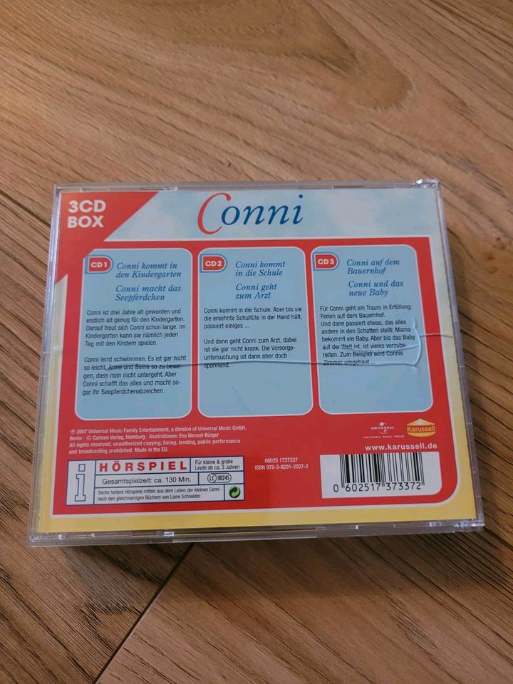 Sehr gut*CD Box Meine Freundin Conni,  Kindergarten, Schule, Arzt in Blankensee