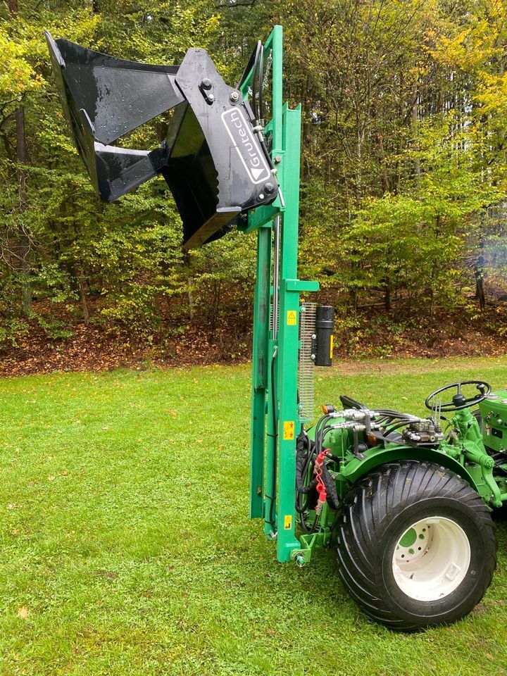 Holder A45 - Top Zustand - inkl. Stapler und Schaufel in Schweigen-Rechtenbach