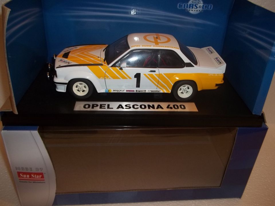 Sunstar Opel Ascona B 400 in 1:18 in Ochtendung