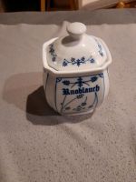 Küchen Aufbewahrungs Gefäß knoblauch alt aus Porzellanwaren Thüringen - Schönbrunn (bei Hildburghausen) Vorschau