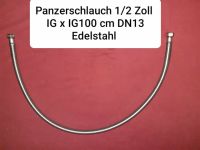 Edelstahl Panzerschlauch 1/2 Zoll 100cm DN13 Flexschlauch Essen - Essen-West Vorschau