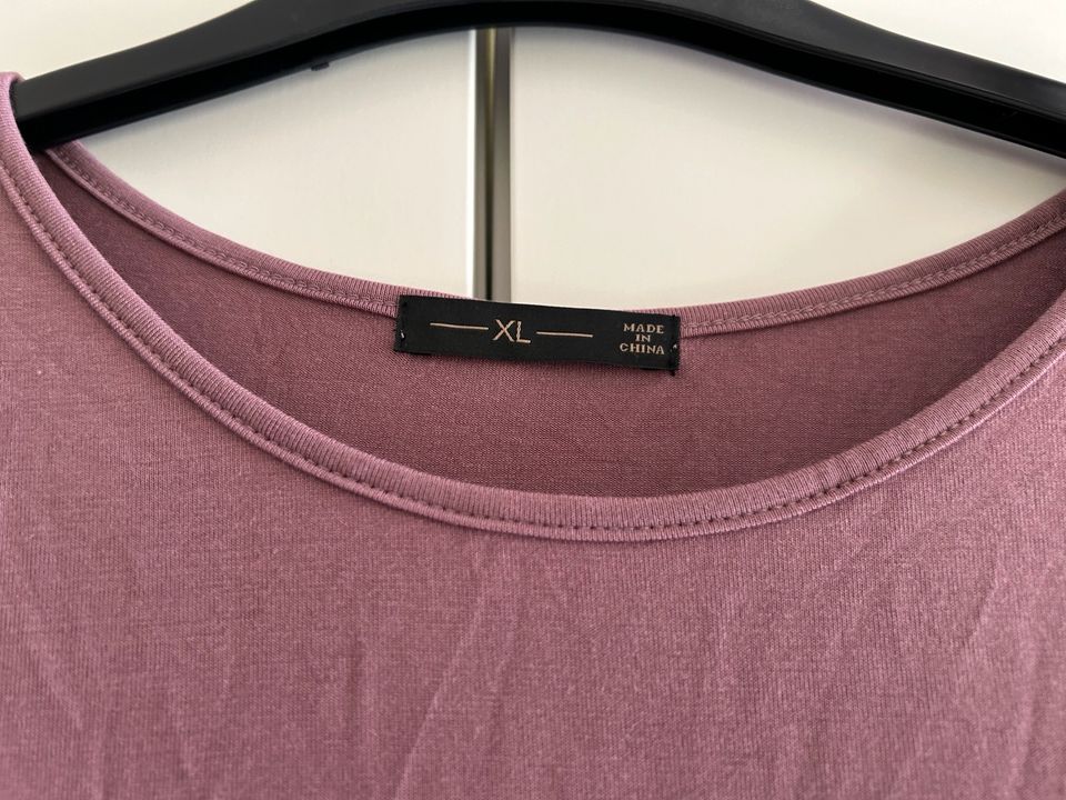 Umstandsbluse - T-Shirt - altrosa - Gr. 44/XL - neu mit Etikett in Münster