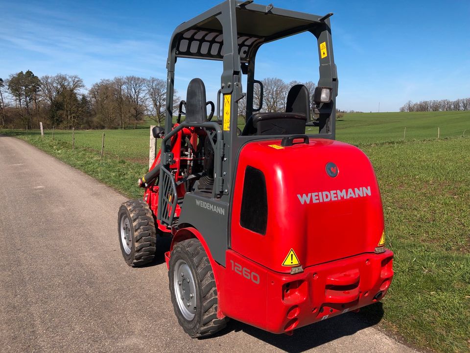 Weidemann 1260 Hoflader 24,4KW Radlader 900h Wacker in Schwäbisch Hall