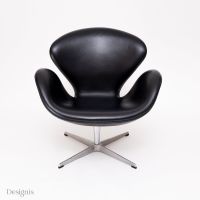 Fritz Hansen Swan Chair Leder, Schwarz, 1900€* Nordrhein-Westfalen - Brühl Vorschau