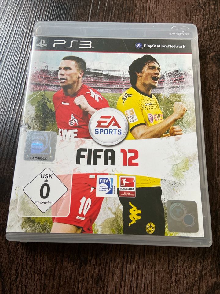 „FIFA 12“ PS3 Spiel, PlayStation Spiel von EA Sports in Visselhövede
