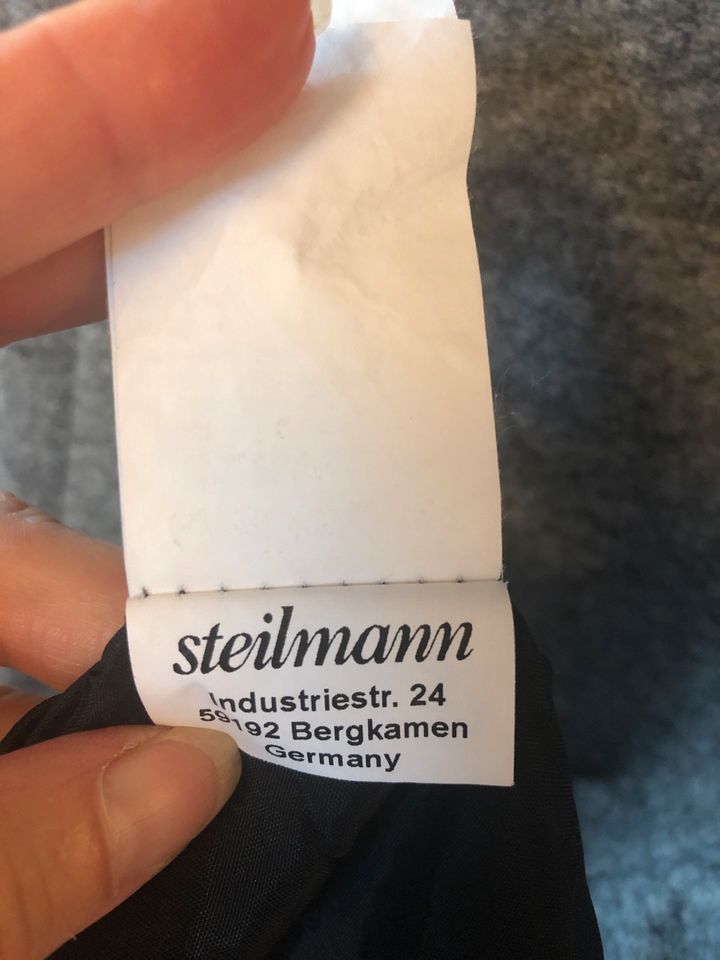 Steilmann Etui Kleid Wolle 36 S Blau grau in Neuenkirchen-Vörden