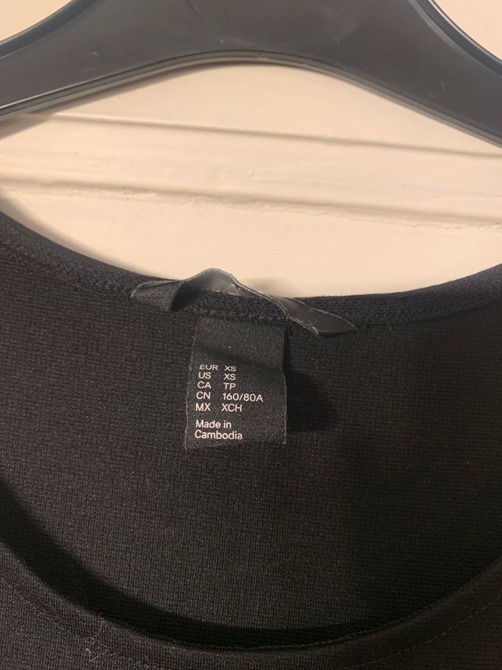 H&M Kleid spitze schwarz kurz xs 34 in Oberhausen