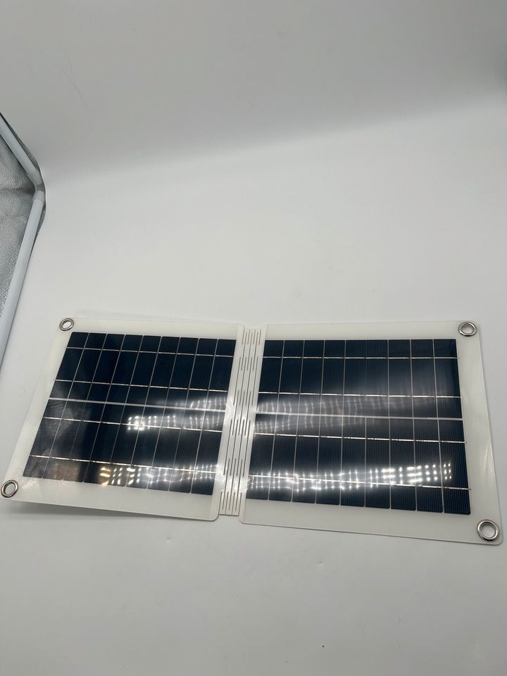 10W Faltbar Solarpanel Solarzelle Solar Regler USB Ladegerät DE in Soltau