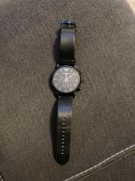 Emporio Armani Luigi Herrenuhr schwarz Lederarmband Berlin - Charlottenburg Vorschau