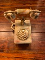 telefon onyx wählscheibe venezia messing post retro deko vintage Baden-Württemberg - Oberhausen-Rheinhausen Vorschau